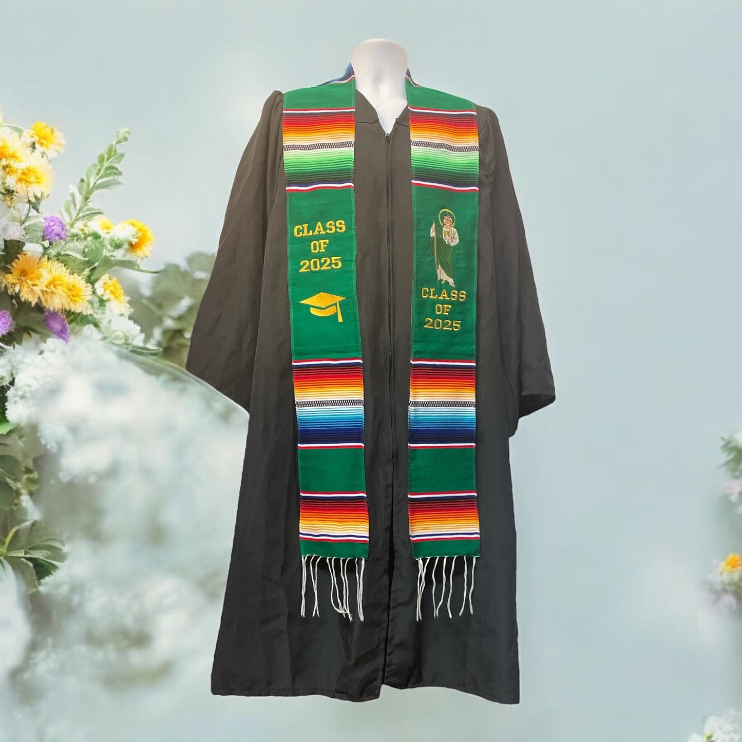 Estola de graduacion de San Judas/Graduation stole/sash Saint Jude. Class of 2025