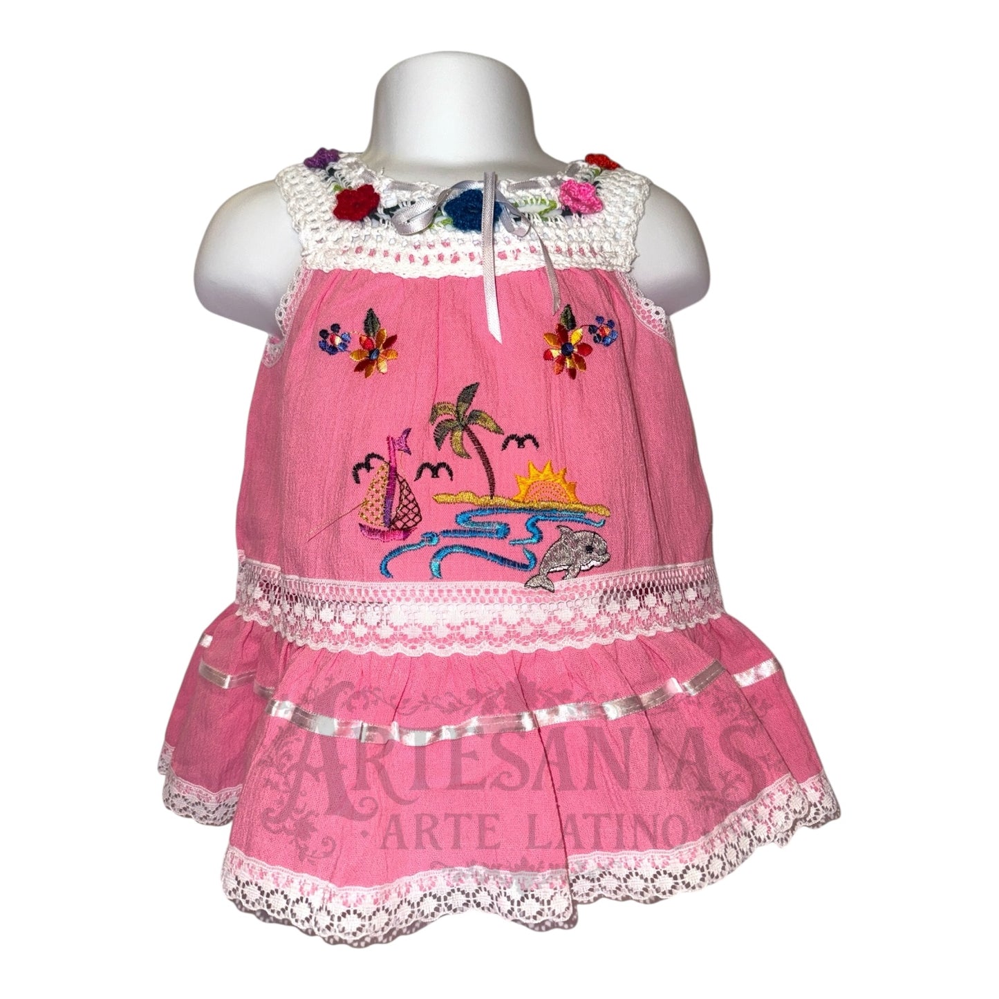 Embroidered Dresses for girls/Vestidos bordados para niñas