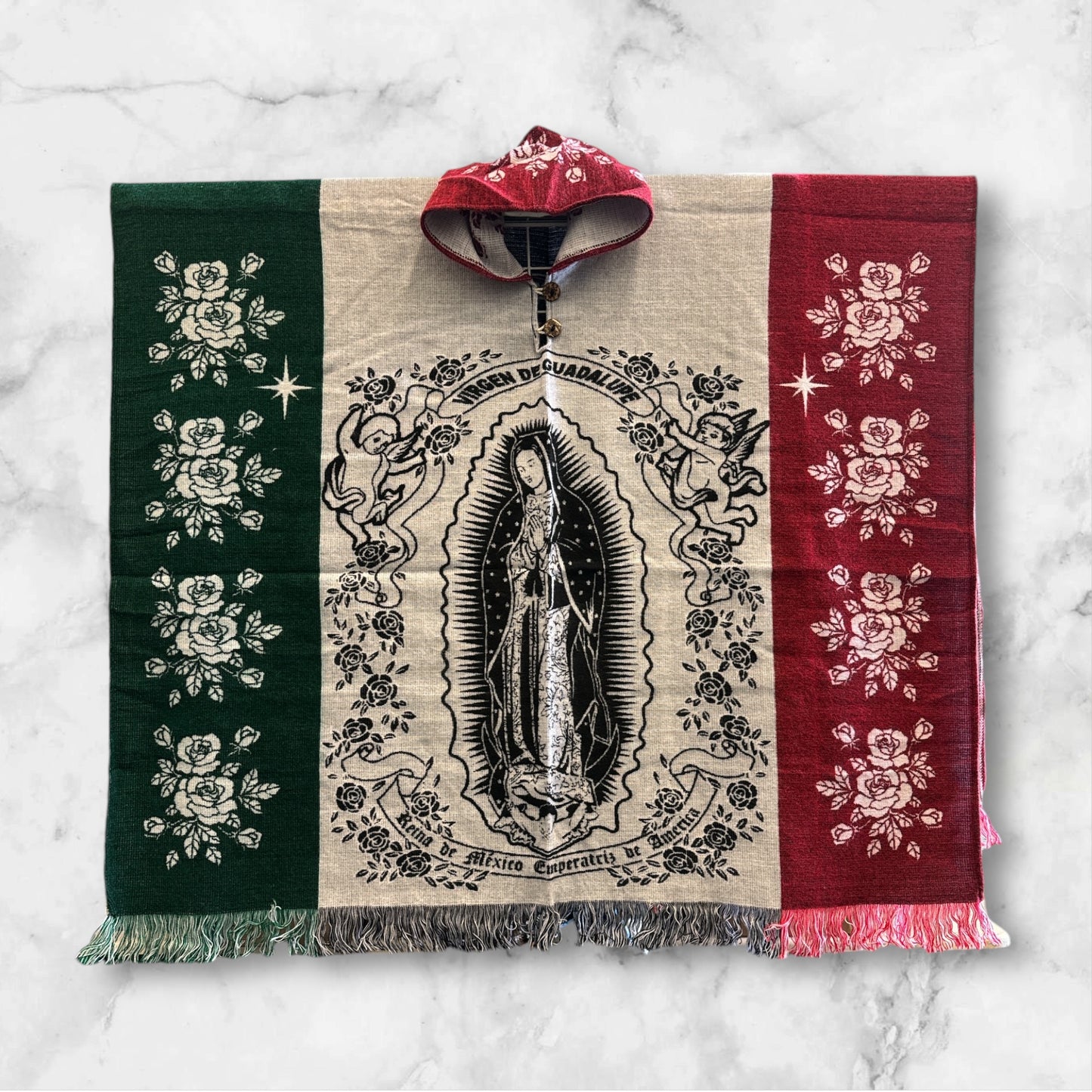FREE SHIPPING!!! Gaban/Poncho Virgen de Guadalupe. Lady of Guadalupe Poncho