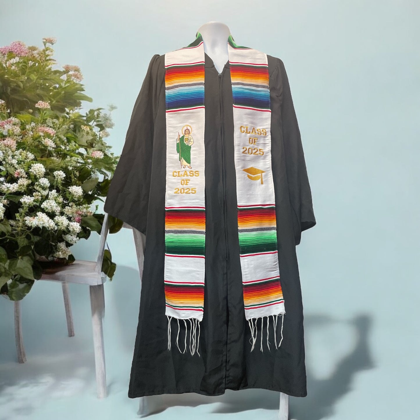 Estola de graduacion de San Judas/Graduation stole/sash Saint Jude. Class of 2025