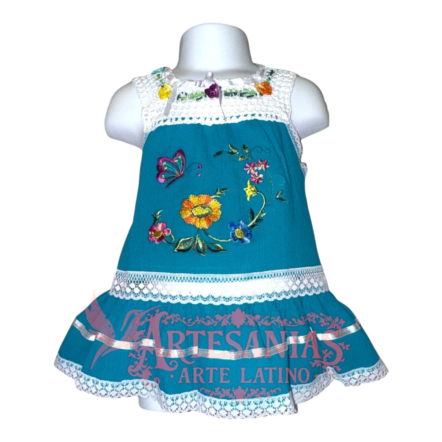 Embroidered Dresses for girls/Vestidos bordados para niñas