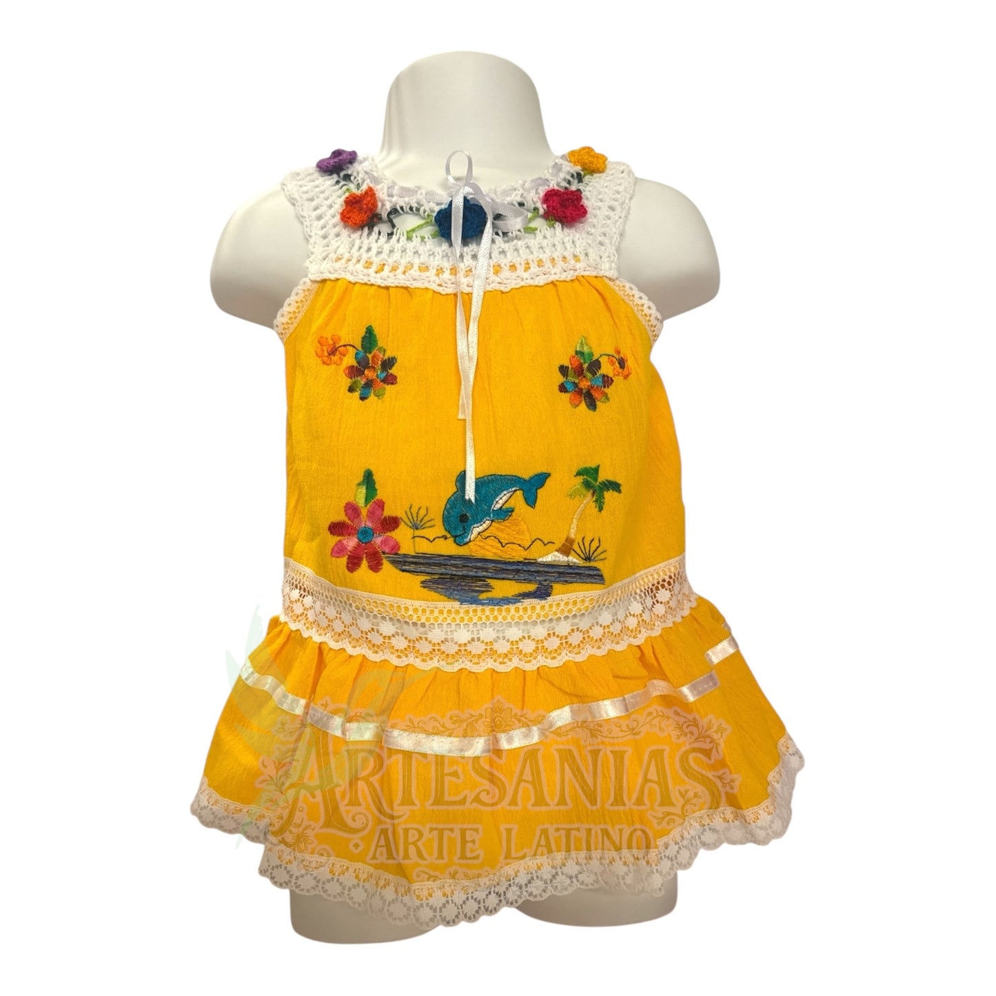 Embroidered Dresses for girls/Vestidos bordados para niñas
