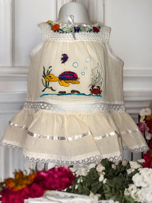 Embroidered Dresses for girls/Vestidos bordados para niñas